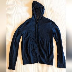 JCrew cashmere zip up hoodie (women's medium)